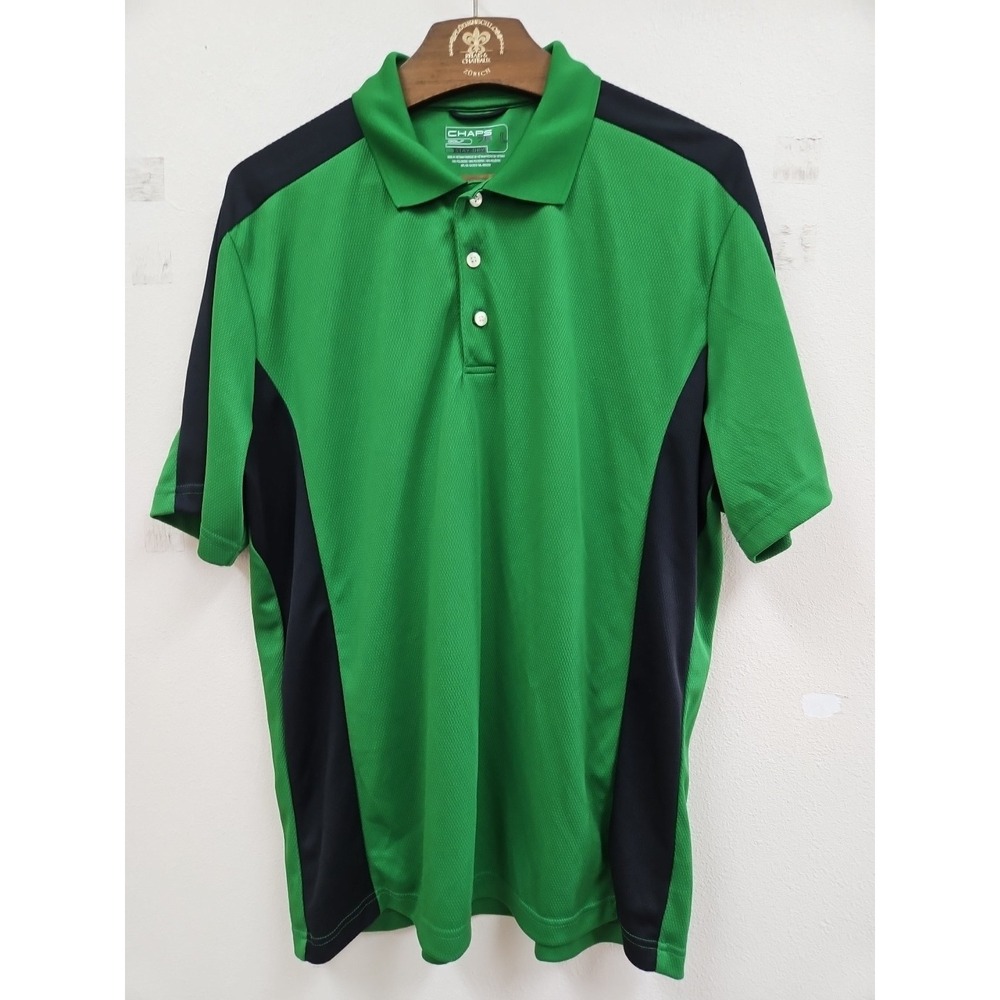 Chaps Golf 78 Stay-Dry Men's Large Golf Tennis Pickleball Polo Shirt